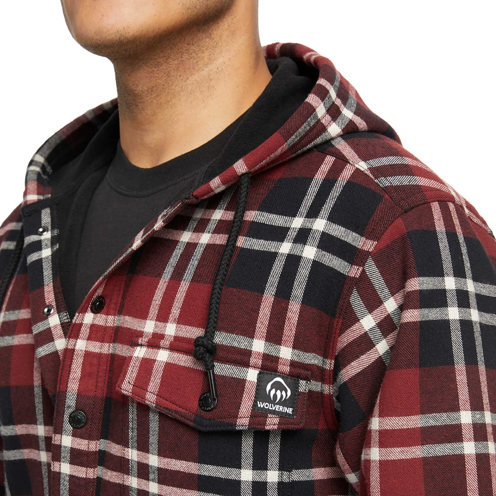 bucksaw_bonded_shirt_jac_4.webp Wolverine Bucksaw Bonded Shirt Jac Garnet Plaid Discount
