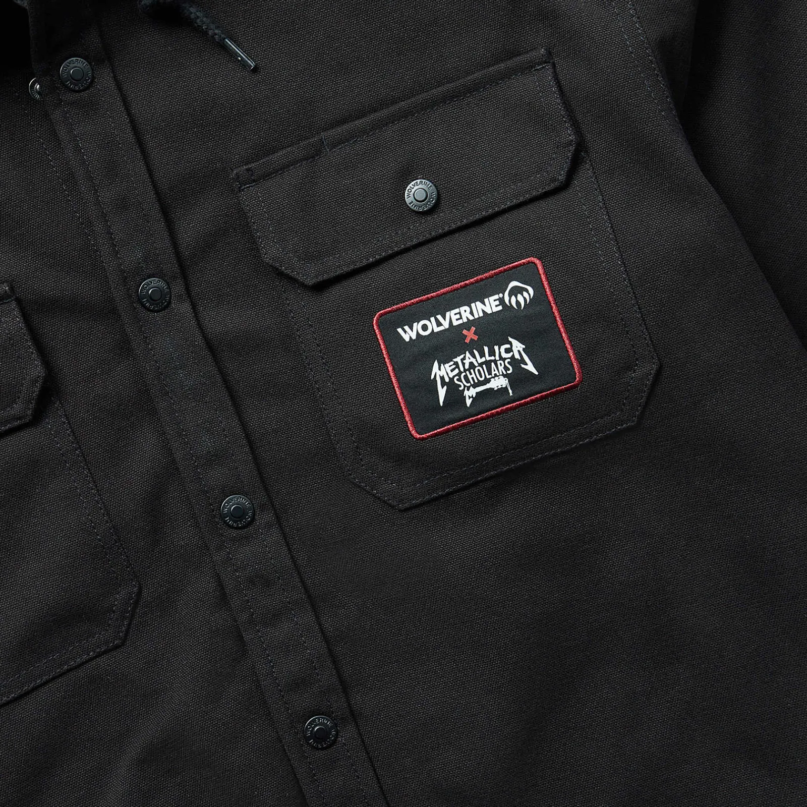 metallica_scholars_encore_shirtjac_2.webp Wolverine Metallica Scholars Encore Shirt-Jac Black Hot