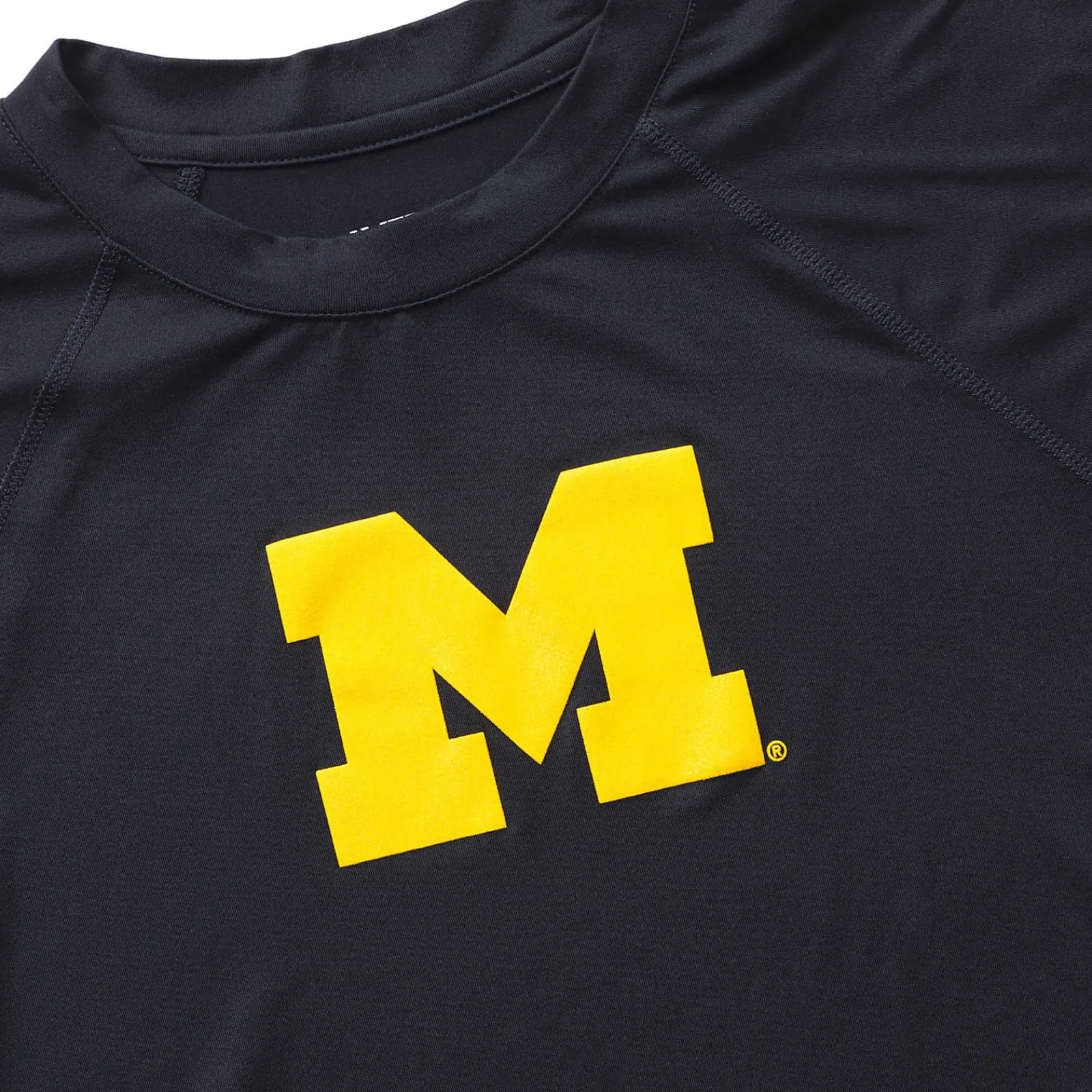 Wolverine X Valiant University Of Michigan Sun-Stop Eco Long Sleeve Tee Dark Navy Fashion
